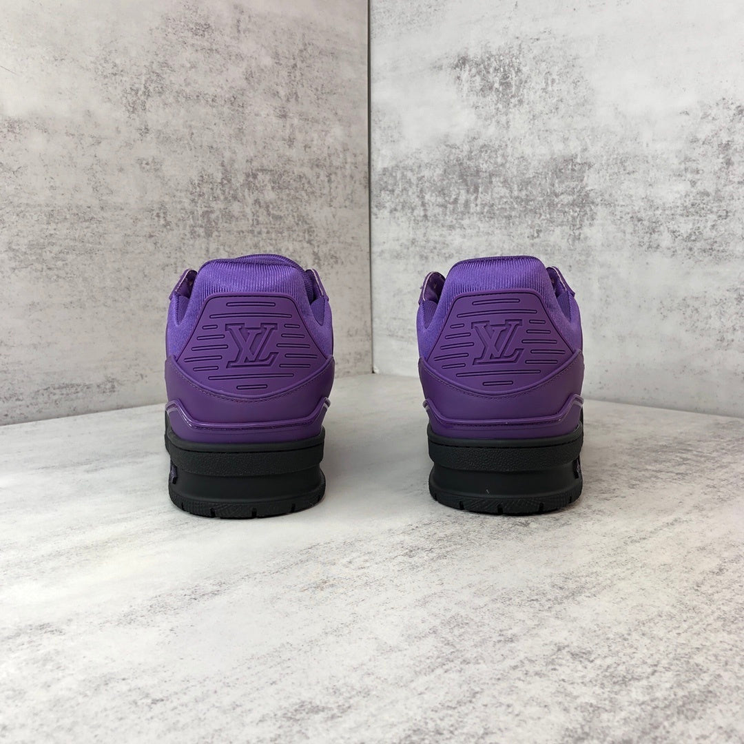 Louis Vuitton Trainers "Purple-Black"