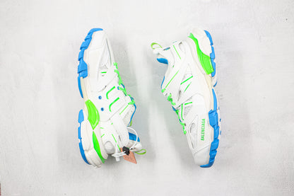 Balenciaga Track "White-Green-Blue"