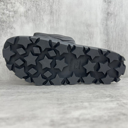 Miu Miu Slides "Black"