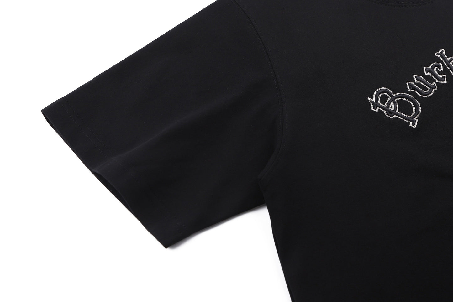 Burberry Gothic Logo Cotton T-Shirt "Black"