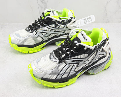 Balenciaga Runner "White-Black-Fluo Yellow"