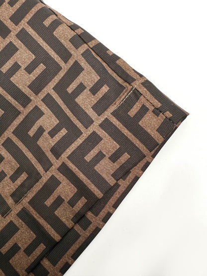 Fendi FF Monogram Shorts "Beige"