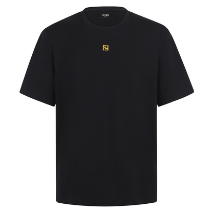 Fendi Cotton T-Shirt "Black"