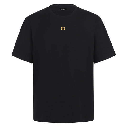 Fendi Cotton T-Shirt "Black"