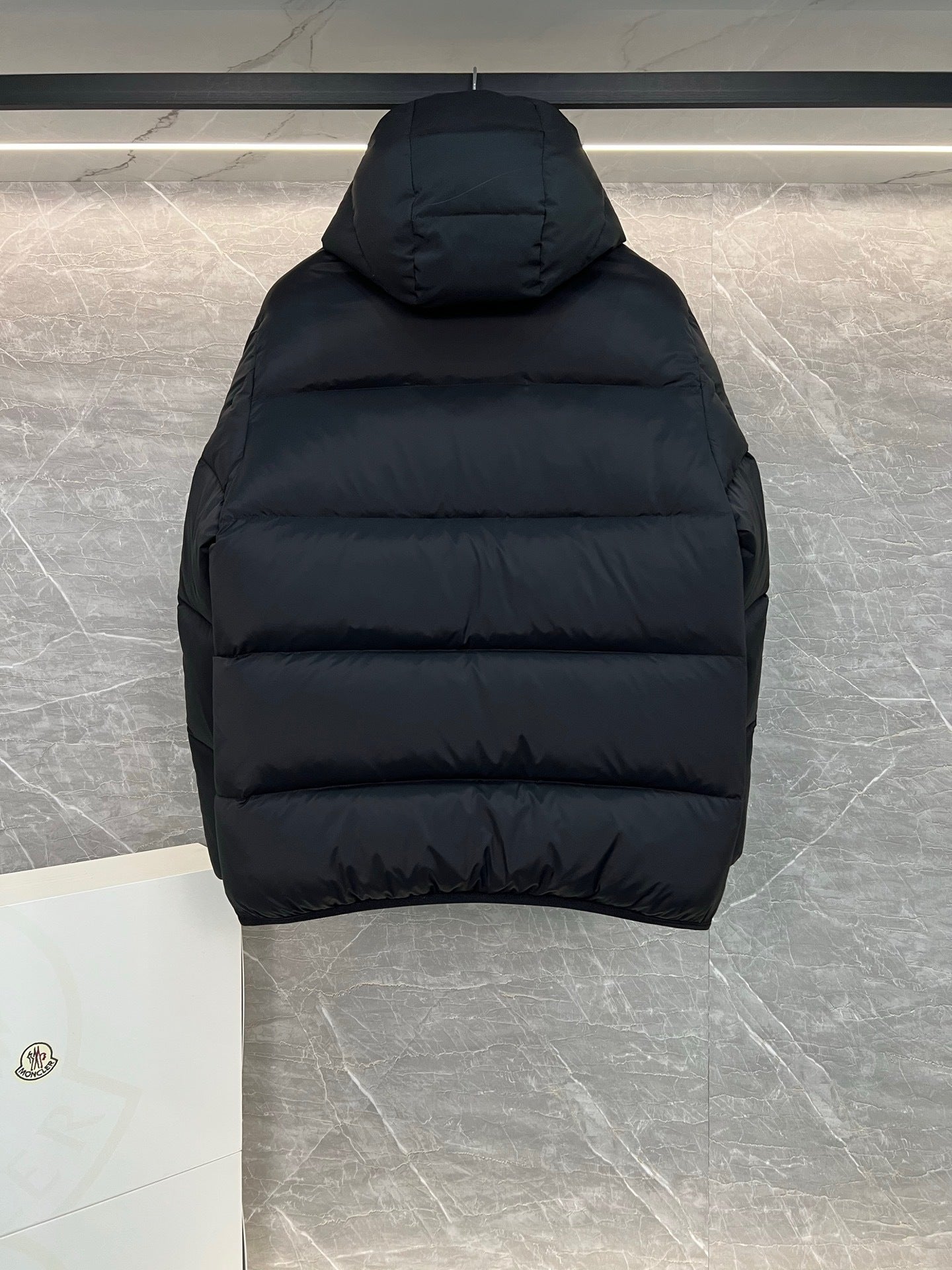 Moncler Forez Hooded Short Down Jacket "Black"