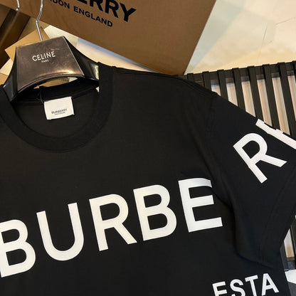 Burberry Horseferry Print Cotton T-Shirt "Black"