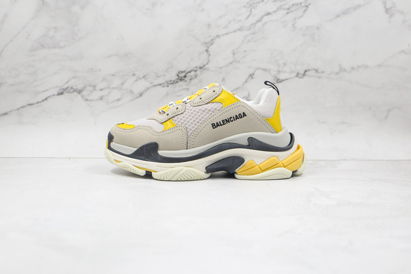 Balenciaga Triple S "Grey-Yellow"