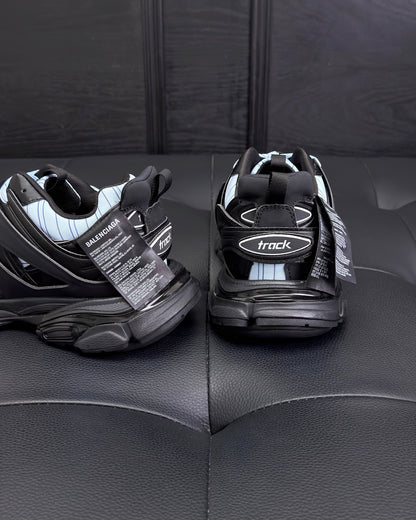 Balenciaga Track Shirt Sneaker "Black-Blue"