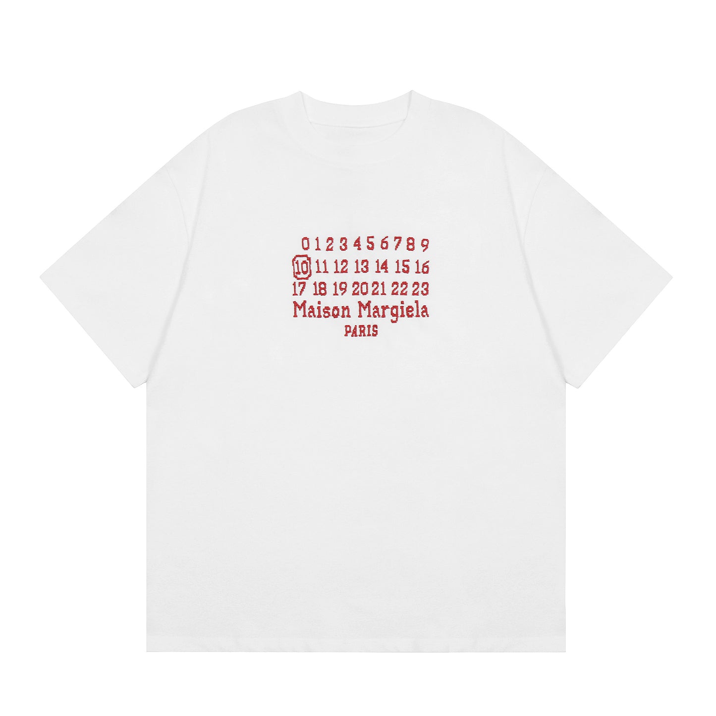 Maison Margiela T-Shirt "White-Red"