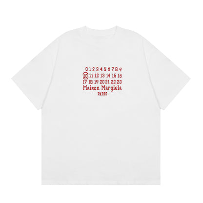 Maison Margiela T-Shirt "White-Red"