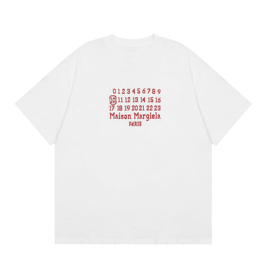 Maison Margiela T-Shirt "White-Red"