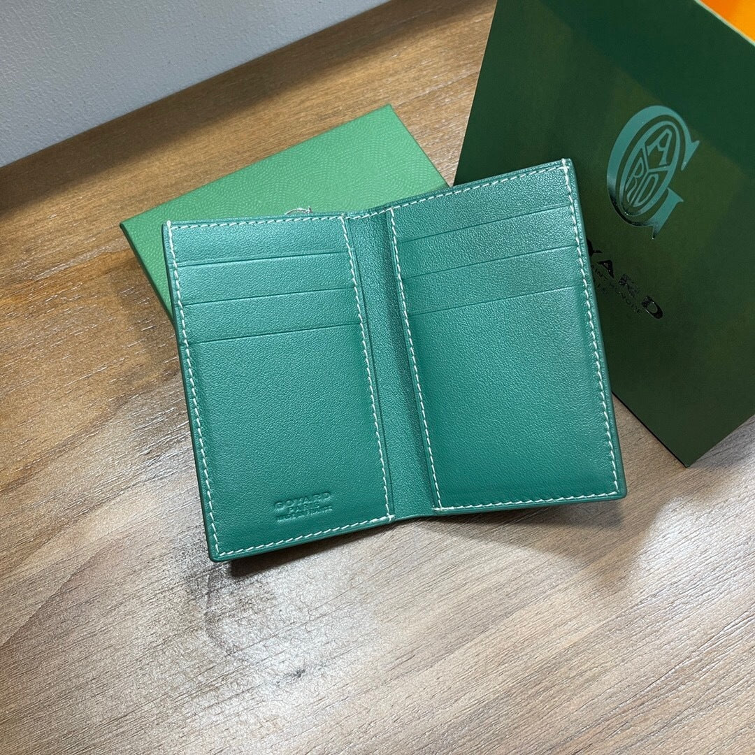 Goyard Saint-Pierre Card Wallet "Green"