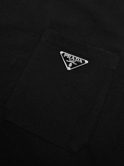 Prada Pocket Logo T-Shirt "Black"