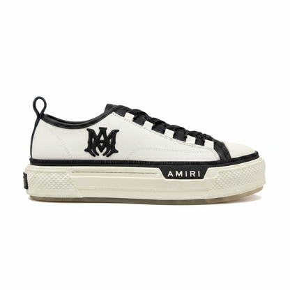 Amiri Court Low "White-Black"