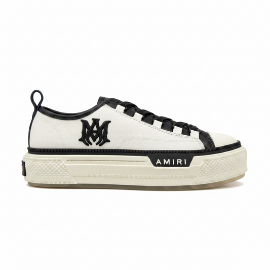 Amiri Court Low "White-Black"