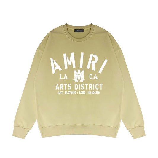 Amiri Arts District Sweatshirt "Beige-White"