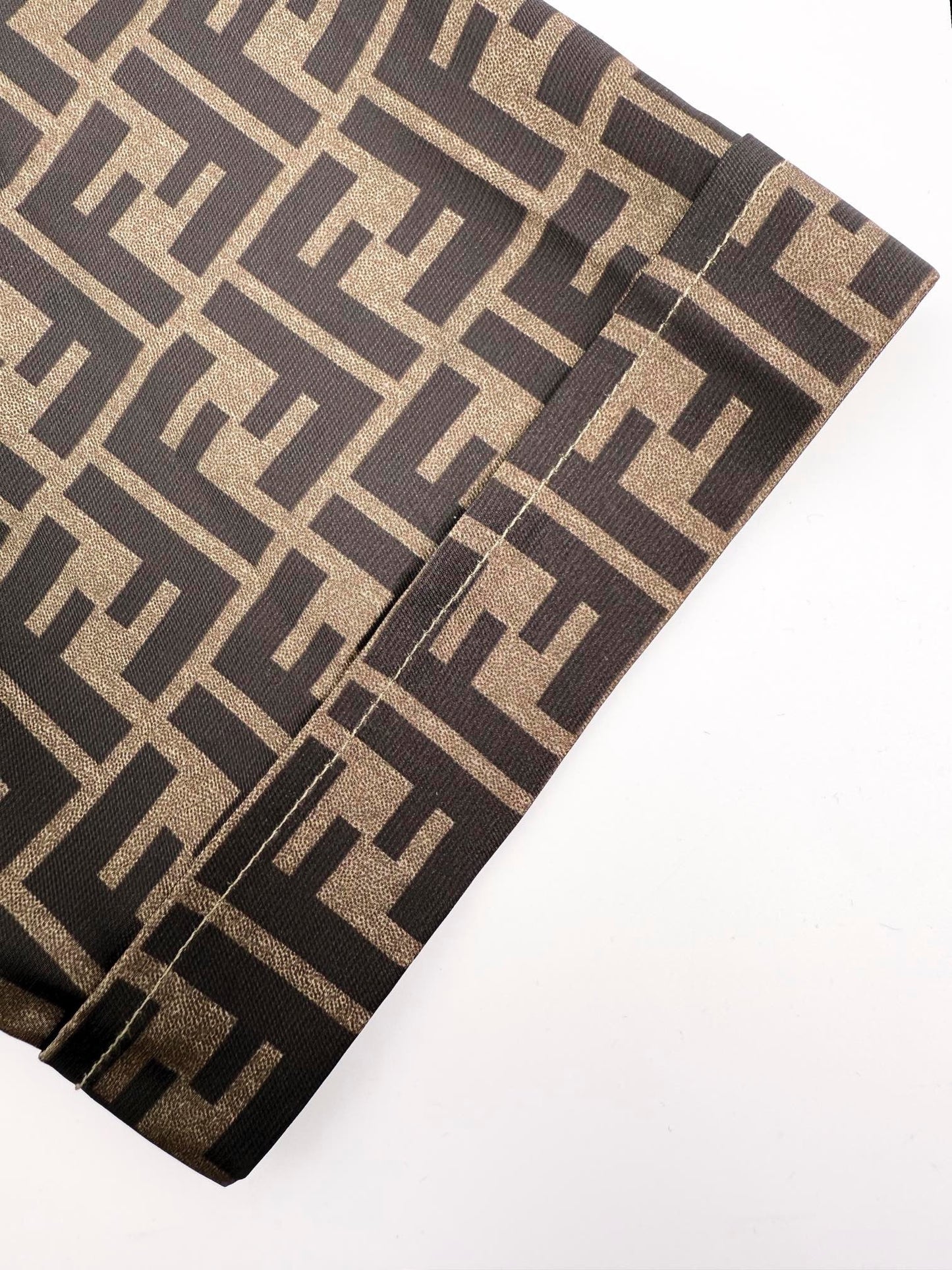 Fendi FF Monogram Short Shirt "Beige"