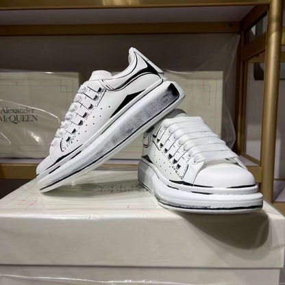 Alexander McQueen Oversized "Stamped - White"