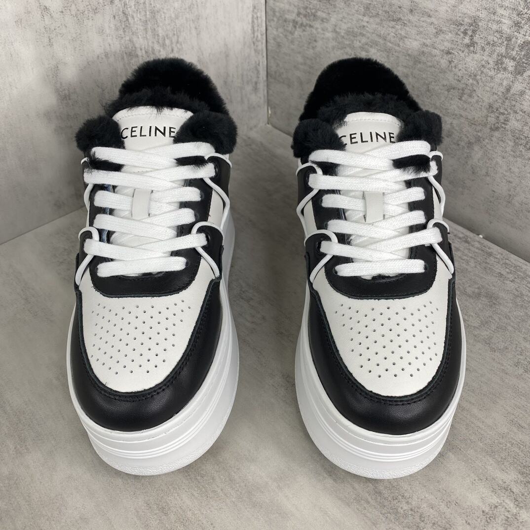 Celine Platform Low-Top "Black-White"