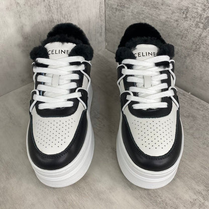 Celine Platform Low-Top "Black-White"