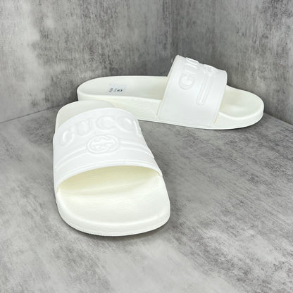 Gucci Slides "White"
