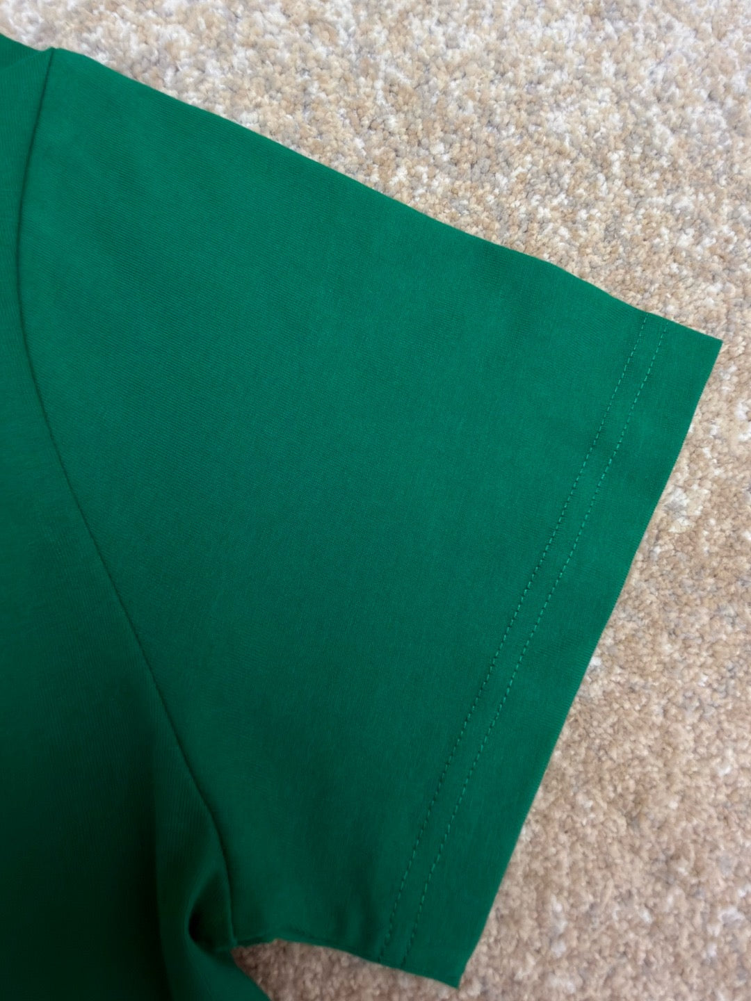 Louis Vuitton Embroidered Signature Short-Sleeved T-Shirt "Vibrant Green"