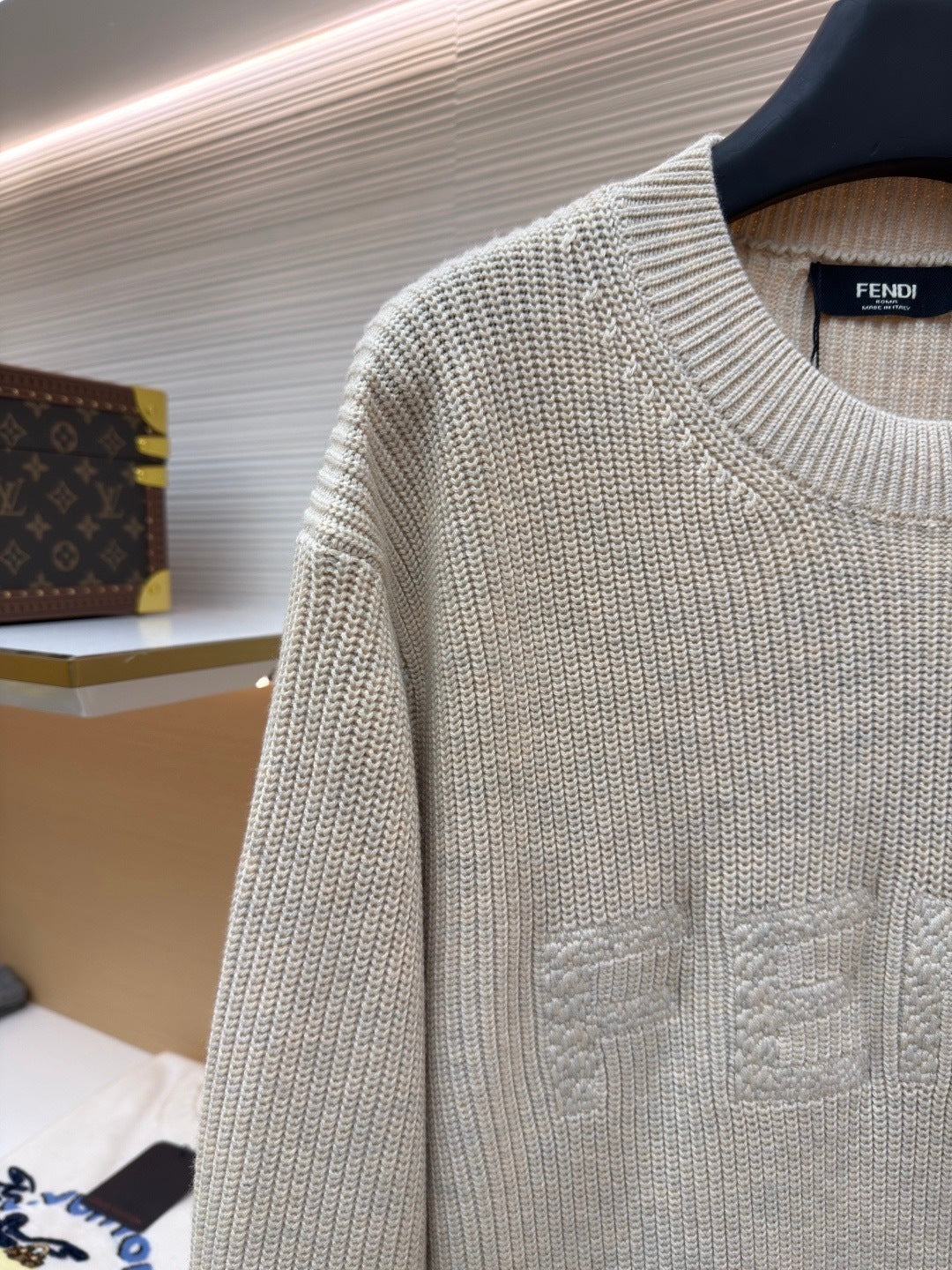 Fendi Sweater "Light Grey"