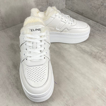 Celine Platform Low-Top "White"