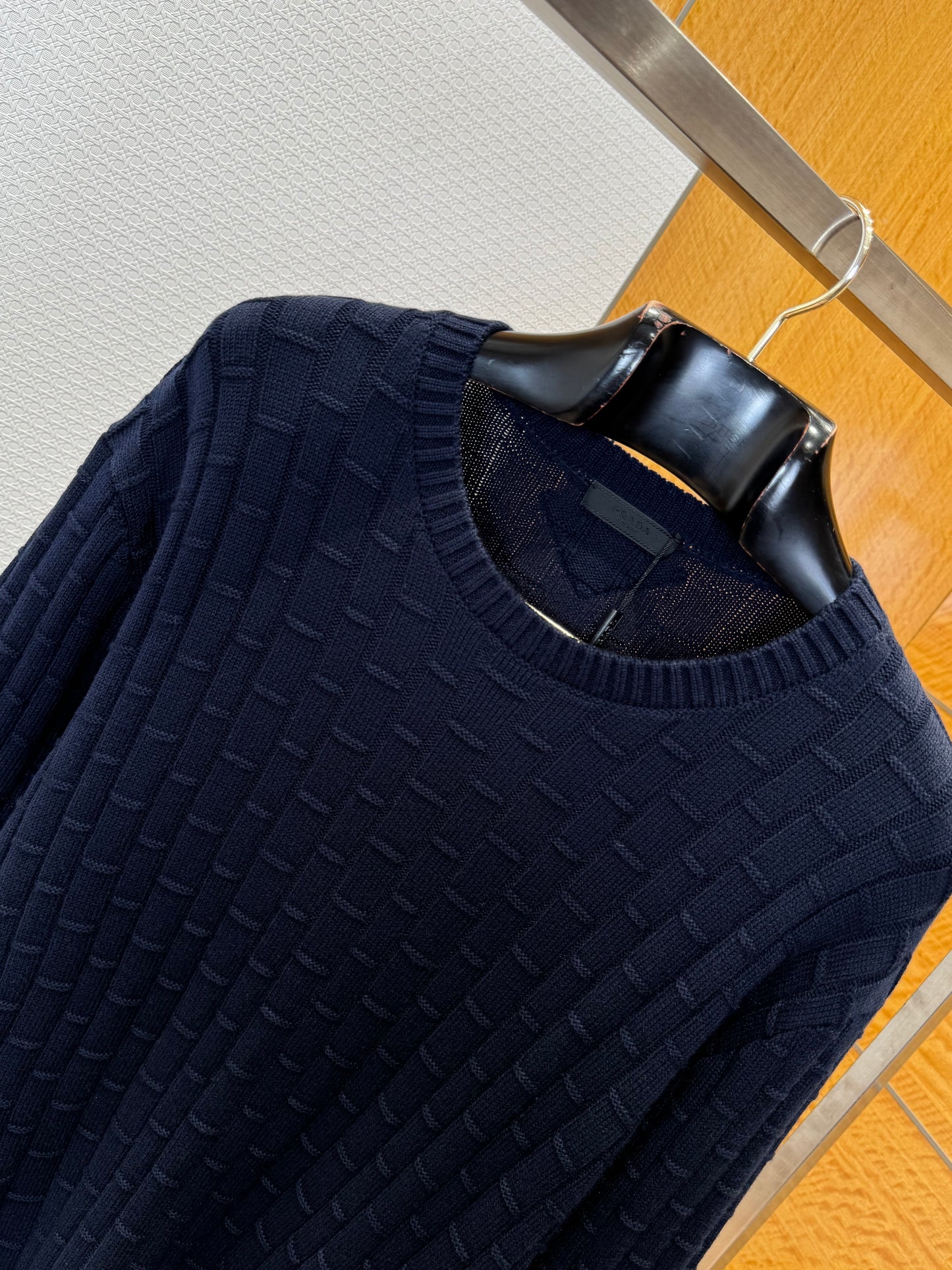 Prada Knitted Sweater "Navy Blue"