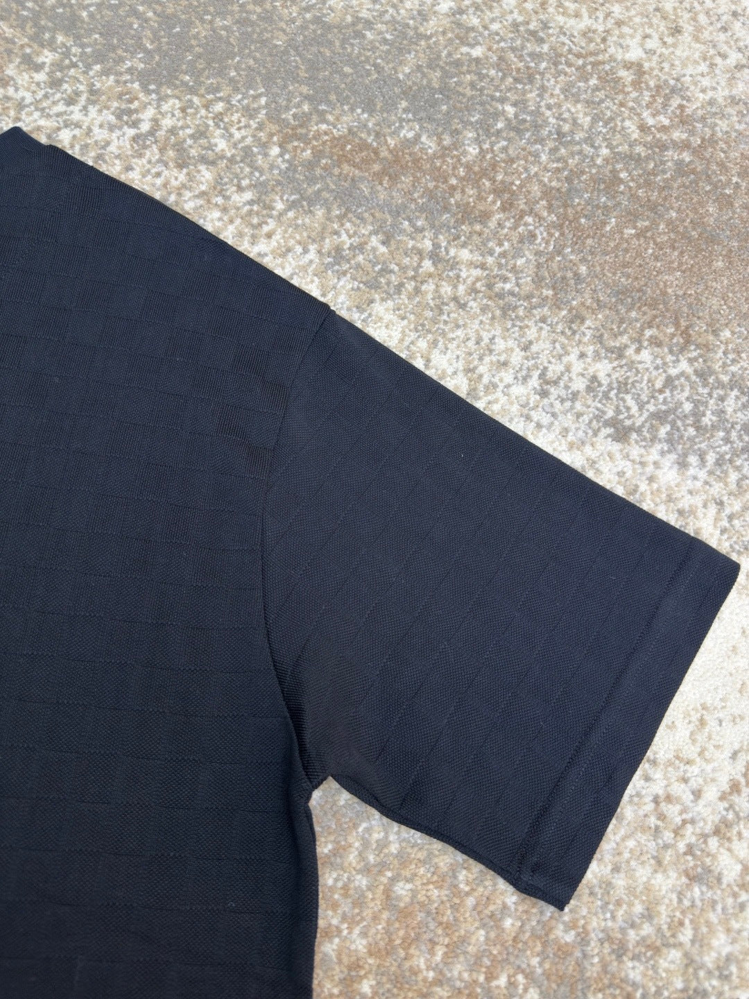Louis Vuitton Signature Patch Cotton T-Shirt "Black"