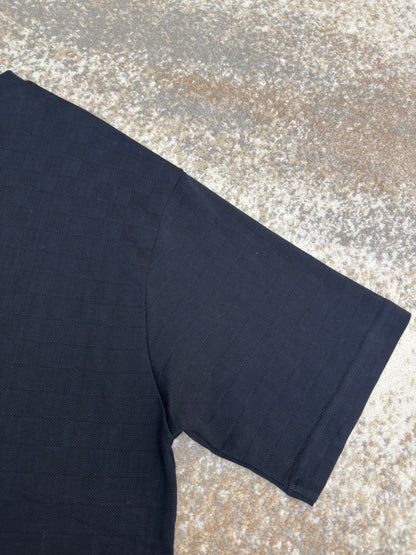 Louis Vuitton Signature Patch Cotton T-Shirt "Black"