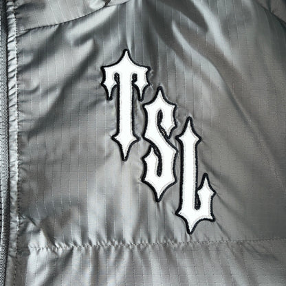 Trapstar Shooters Down Jacket "Grey-Reflective Logo"