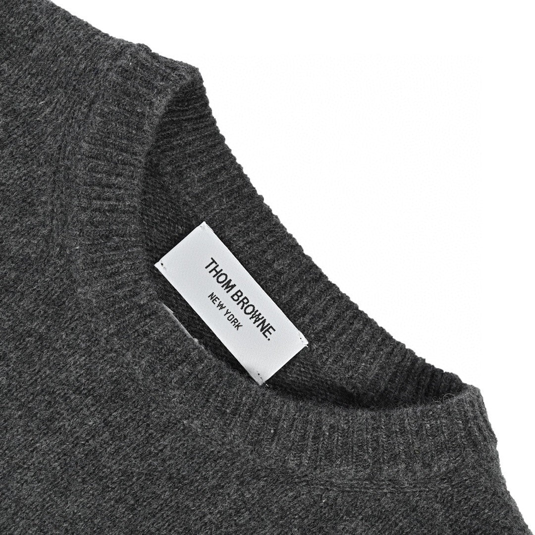 Thom Browne 4-Bar Sweater "Dark Grey"