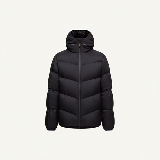 Moncler Forez Hooded Short Down Jacket "Black"