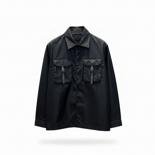 Prada Re-Nylon Shirt "Black"