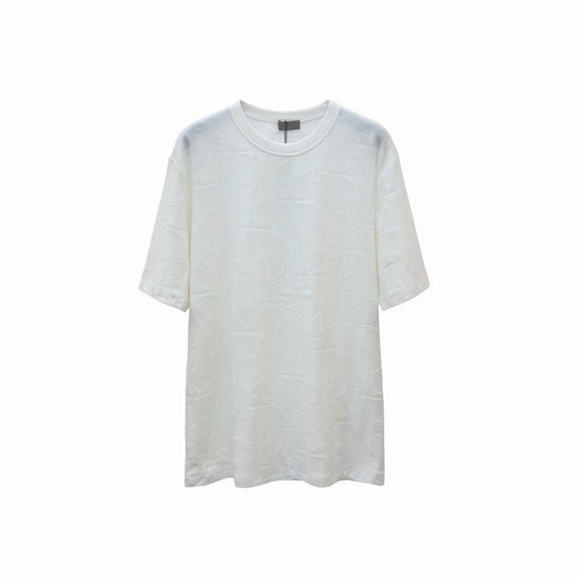 Dior Oblique T-Shirt "Deep Blue Cotton Jersey"