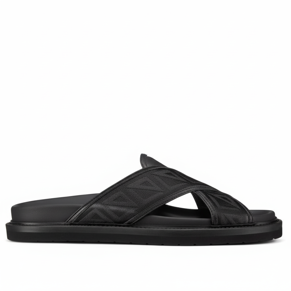Dior Aqua Slides "CD Diamond Black"