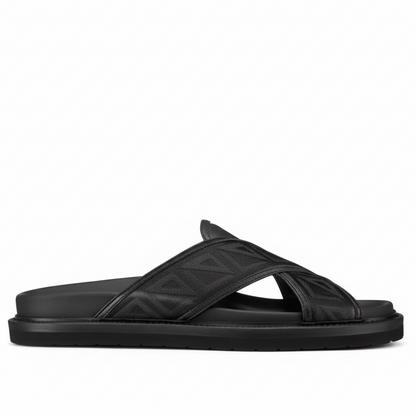 Dior Aqua Slides "CD Diamond Black"