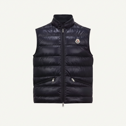 Moncler Gui Down Vest "Night Blue"