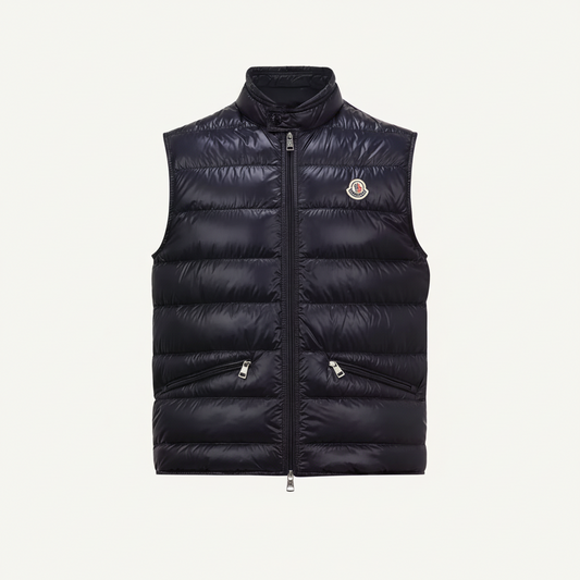 Moncler Gui Down Vest "Night Blue"