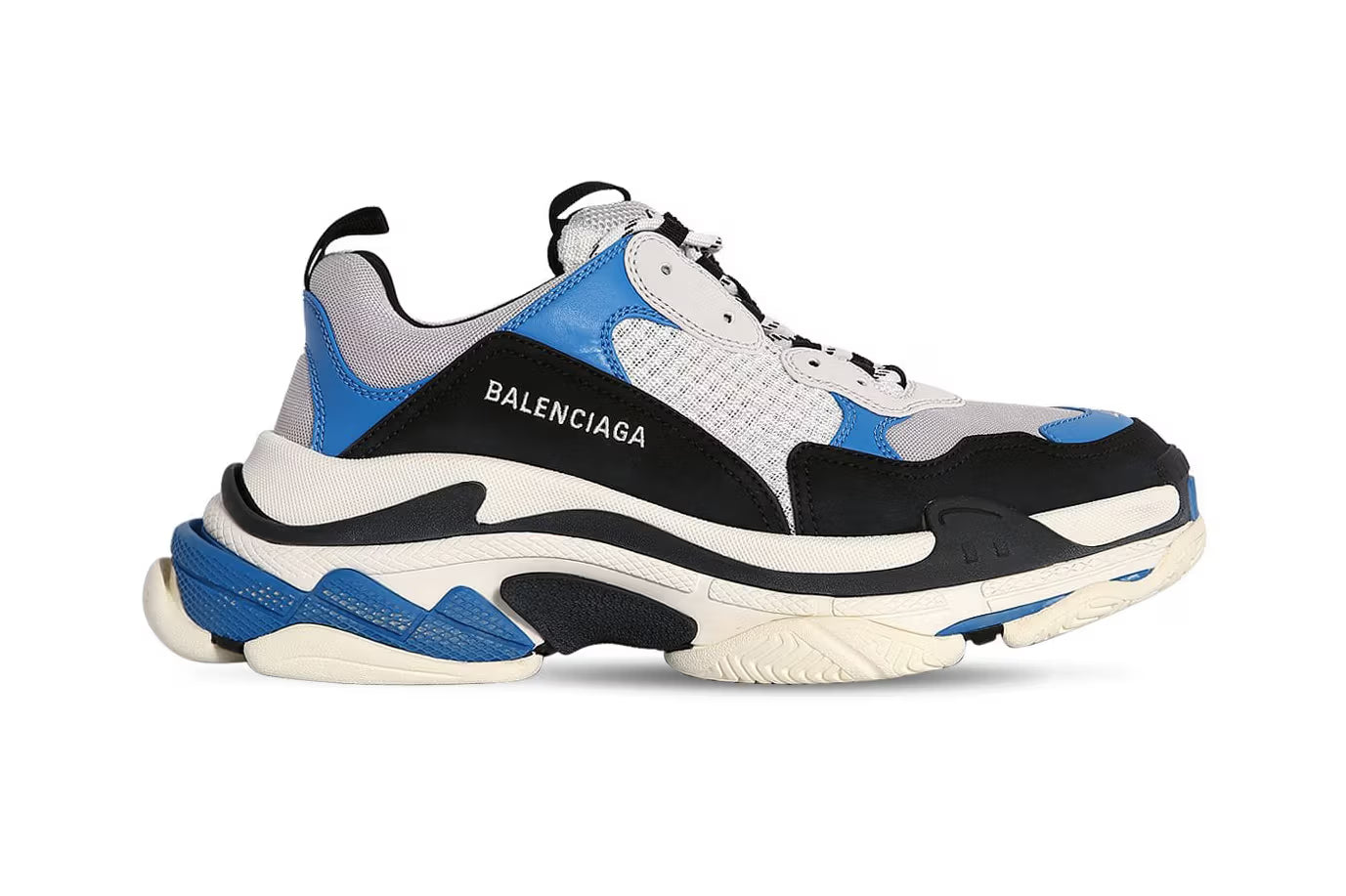 Balenciaga Triple S "Black-Blue"