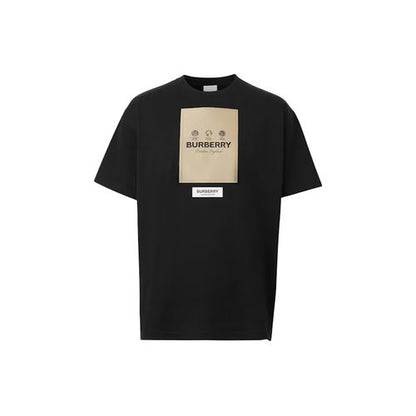 Burberry Logo Patch T-Shirt "Black"