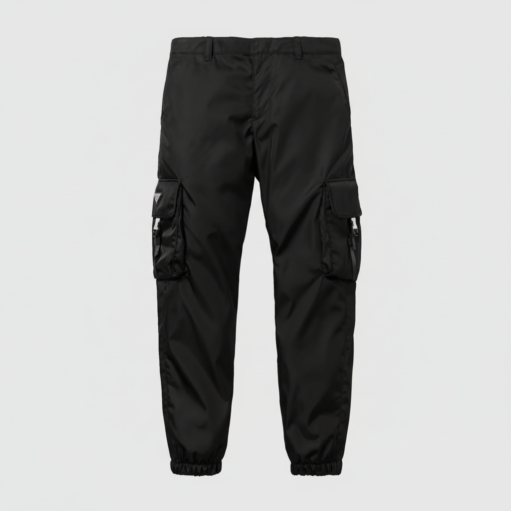 Prada Re-Nylon Cargo Pants "Black"