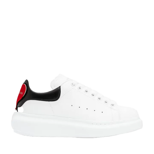 Alexander McQueen Oversized "White-Black Heart"