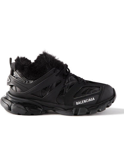 Balenciaga Track "Black Fur"