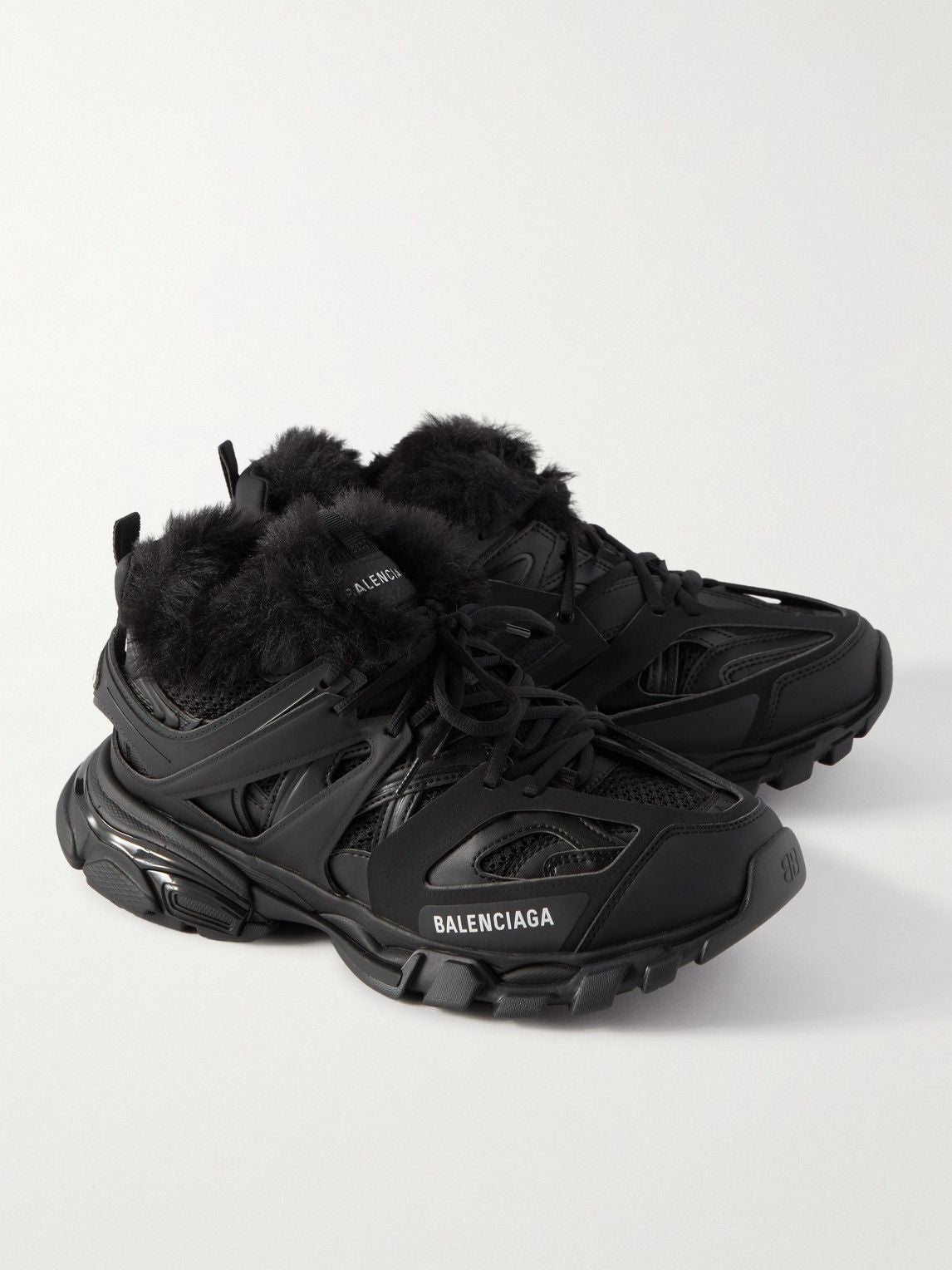 Balenciaga Track "Black Fur"