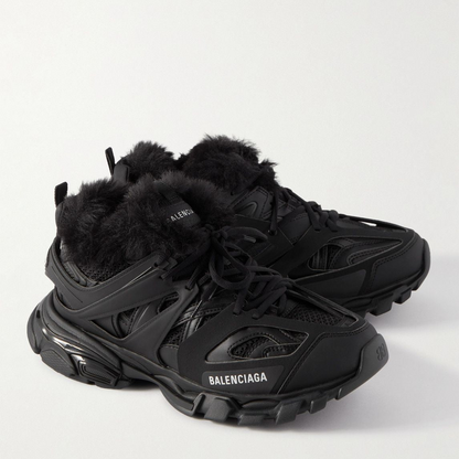 Balenciaga Track "Black Fur"