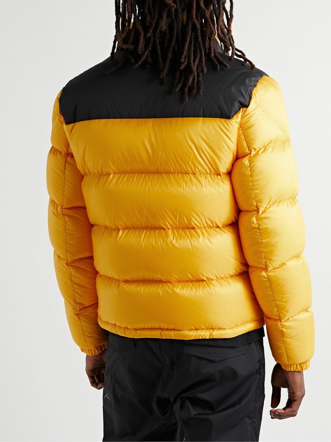 Moncler Peuplier Down Jacket "Yellow-Black"