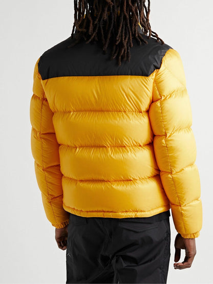 Moncler Peuplier Down Jacket "Yellow-Black"