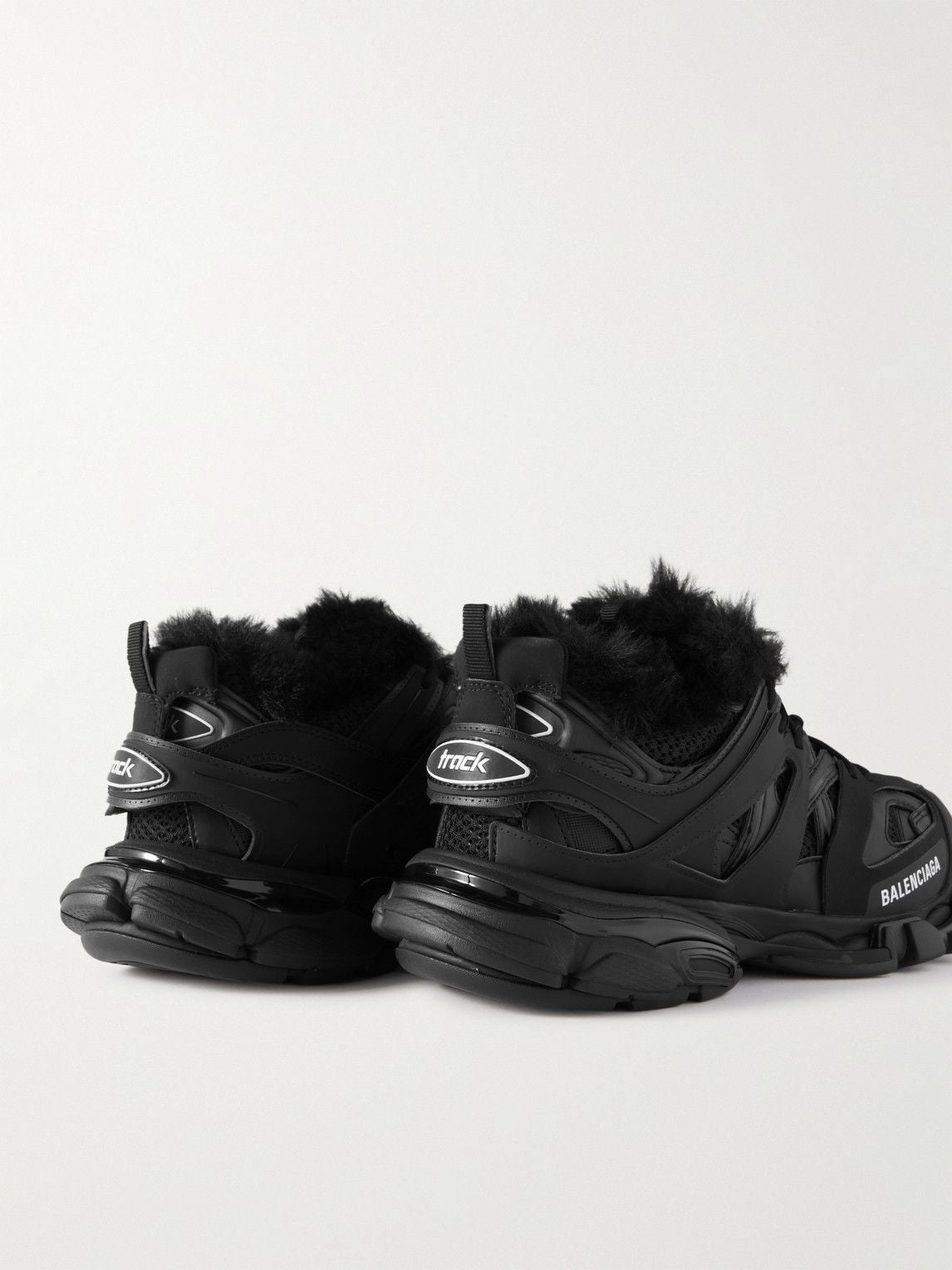 Balenciaga Track "Black Fur"
